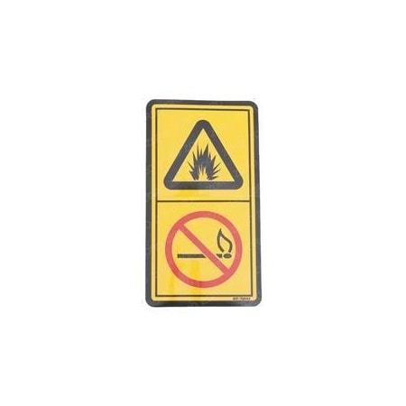 Jcb REPLACEMENT LABEL ISO-04D 817/70042