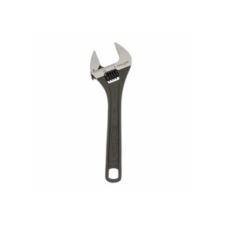 Channellock Adjustable Wrench, 6.25 in L, 0.94 in Opening, Black Phosphate 140-806NW-BULK