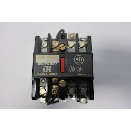 Allen Bradley 700DcN600Z1 Dc 115125VDc Control Relay 700DC-N600Z1