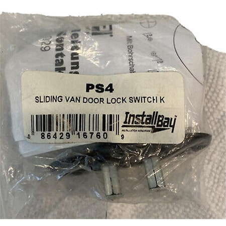 Metra Electronics Sliding Van Door Lock Switch Kit, Black METPS4