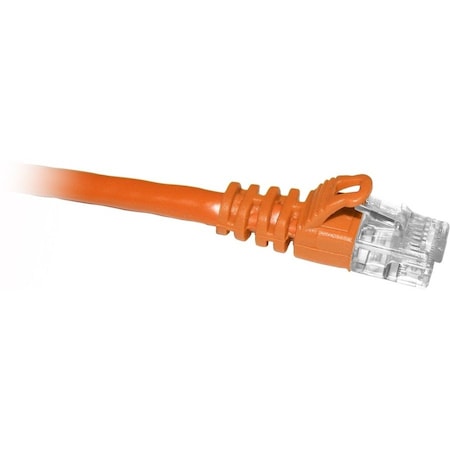 Enet Cat6 Orange 6 Foot Patch Cable w/ Snagless Molded Boot (Utp) C6-OR-6-ENC