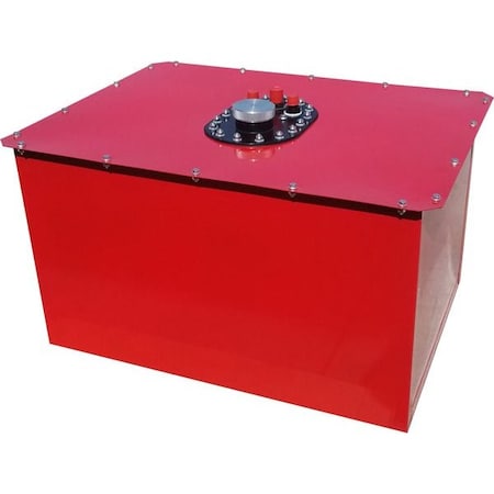 Rci FUEL CELL 26 Inch Length x 18 Inch Width x 18 Inch Height 32 Gallon Powder Coated Red Steel 1322C