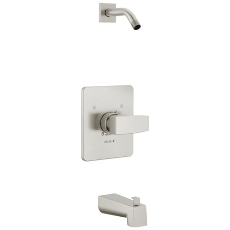 Delta Modern Monitor 14 Series Tub & Shower Trim - Less Head T14467-SSLHD-PP