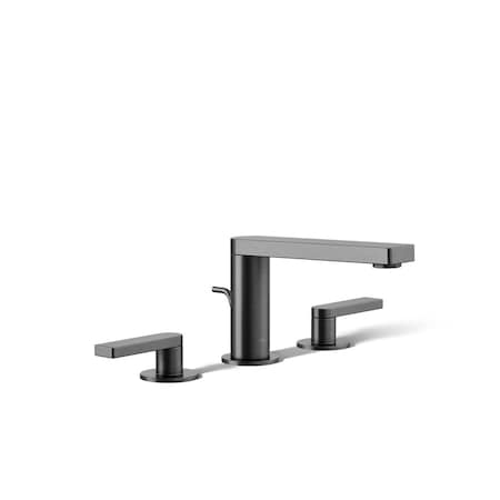 Kohler Composed Widespread bathroom sink faucet with Lever handles, 1.2 gpm 73060-4-BGP