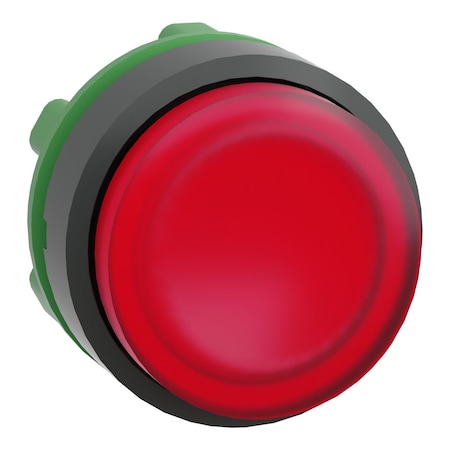 Schneider Electric Illuminated Push Button Operator, 22 mm, Red ZB5AH43