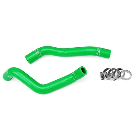 Hps Performance High Temp Reinforced Silicone Radiator Coolant Hose Kit, Green,  57-1368-GRN