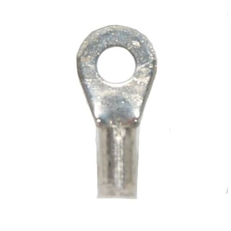 Hillsdale Terminal Ring Terminal, #6 Stud Size, 18 AWG, 600 V, 1000 PK 10020BZ
