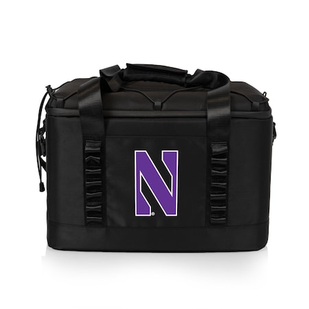 Picnic Time Family Of Brands NCAA Northwestern Wildcats Tarana Superthick Cooler Bag with Removable Shoulder Strap 630-36-179-434-0