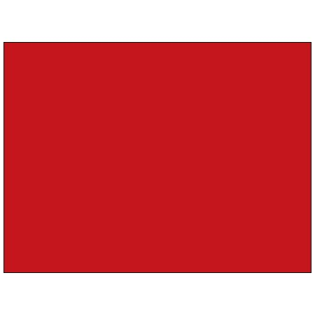 Bsc Preferred 4 x 4'' Red Inventory Rectangle Labels DL638A