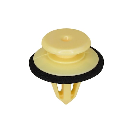 Auveco VW/Audi Land Rover And European Ford Yellow Nylon Retainer, 25PK 21853