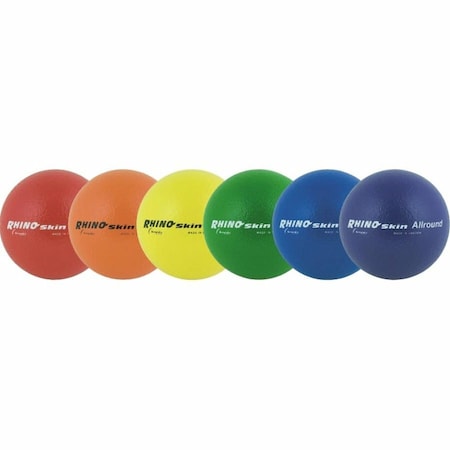 Champion Sports Rhino Skin All Around Bounce Ball, 7", PK6 RS7SET