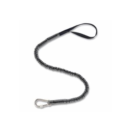 Msa Safety Retractable Tool Tether, Carabiner/Loop, 0.8 in W x 35.4 in Retracted L x 47.2 in Extended L, 10 454-10207287