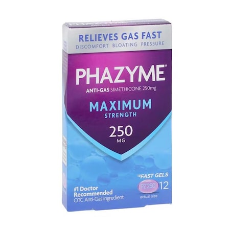 Medtech Products Phazyme Max Strength Softgel, 12PK 00132021112