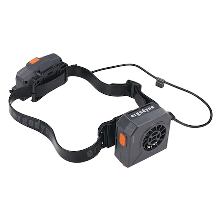 Ergodyne Gray Hard Hat Mounted Fan Kit 8884