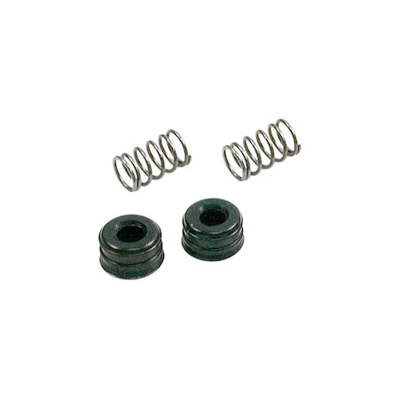 Danco Faucet Seats and Springs Assembly, Rubber/Stainless Steel, 1/2"-24 Thread, Fits Sterling, 2PK 9D00088745