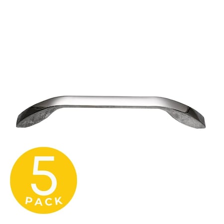 Sapphire Gamma A 6-1/4 in. 159 mm Center-to-Center CTC, Modern Cabinet Hardware pull 5-Pack SP-3191-160-CP-5