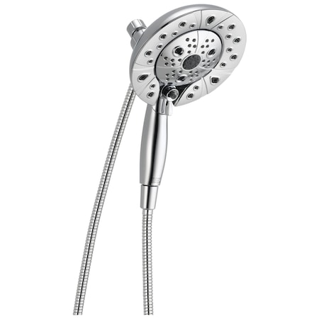 Delta Universal Showering Components:58480 H2OKinetic In2ition 5-Setting Two-in-One Shower