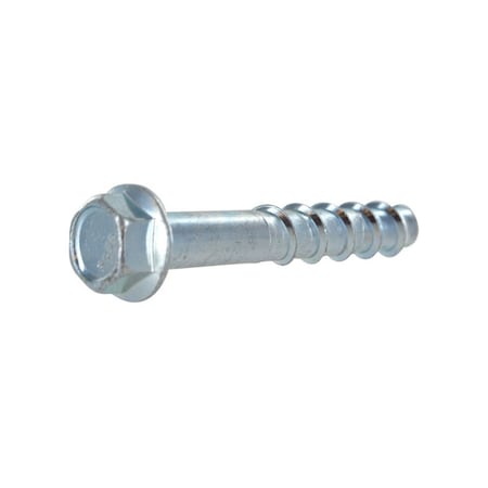 Hillman Concrete Screw Anchor Screw-Bolt+ 3/8" D X 4" L Steel 372221