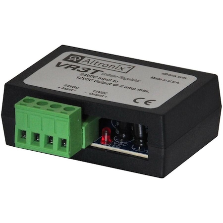 Altronix CONVERSION MODULE- 24VDC IN, TO 12VDC 2 AMP OUT, SPRING TERMINALS VR3T