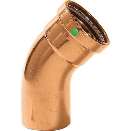 Viega ProPress 45 street elbow P 3 FTG CTS 3 copper 20673