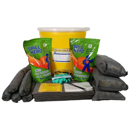 Xsorb Outdoor 20 gal. Spill Kit XKD20D