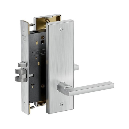 Schlage Door Lockset, 12/24V DC, Mortise PM081P LATN 626