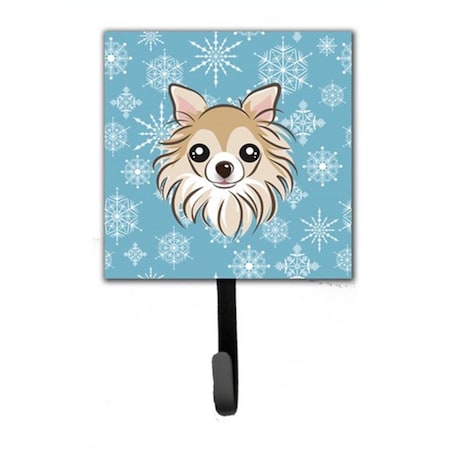 Carolines Treasures Snowflake Chihuahua Leash and Key Holder BB1685SH4