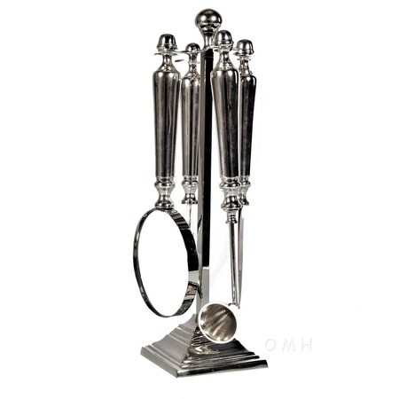 Homeroots Magnifying Glassletter Openerbottle Openerand A Candle Snuffer Functional Decor 376336