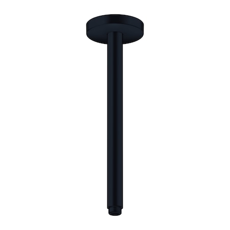 Axor ShowerSolutions Extension Pipe for Ceiling Mount, 12" in Matte Black 26433671