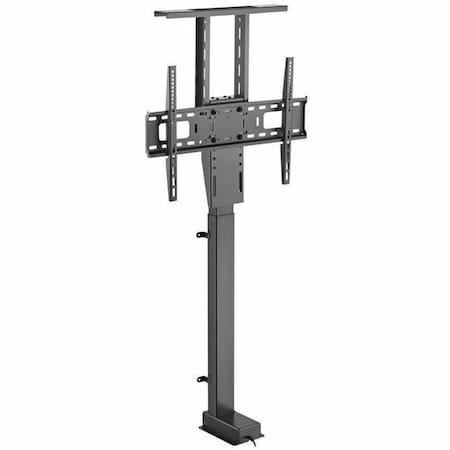 Monoprice Smart Motorized TV Lift Stand For TVs 37 - 65, 132lbs Weight Capacity, 66.5 Max Height, V 39659