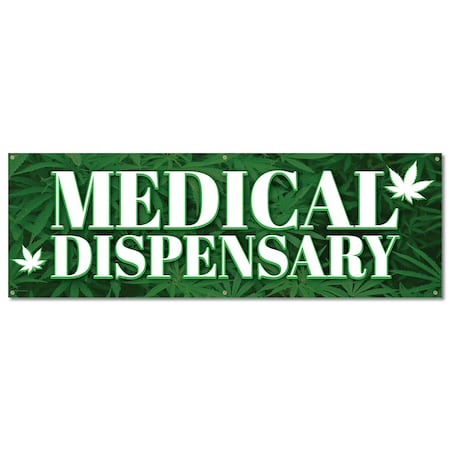 Signmission Medical Dispensary, 24 Inch, Banner B-72-30402