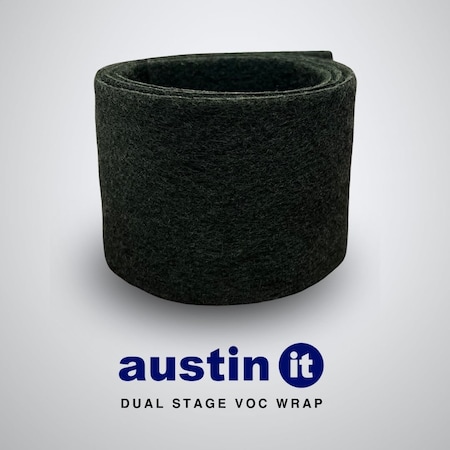 Austin Air Replacement VOC Carbon Wrap for it Units, Black F100C