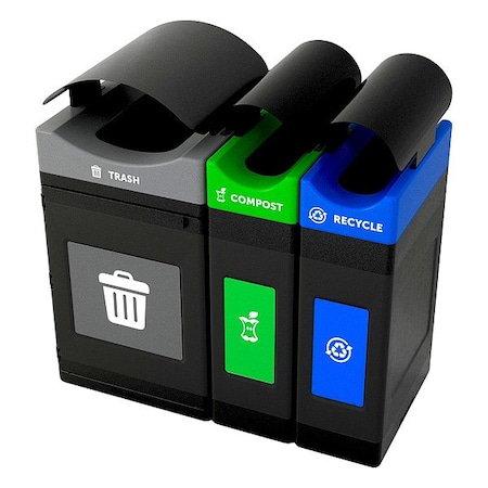 Commercial Zone Products Waste Receptacle Center 787304MSA