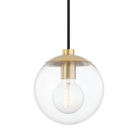 Mitzi Meadow 1 Light Pendant 20 In. Aged Brass H503701-AGB