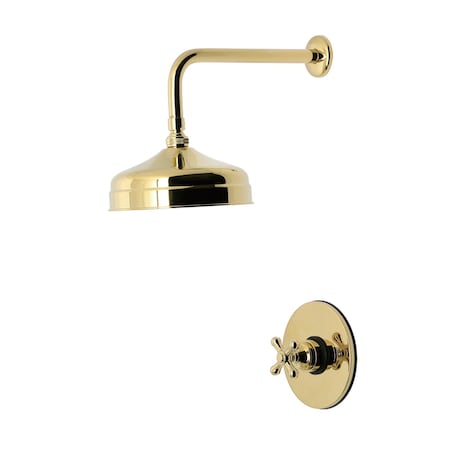 Kingston Brass Single-Handle Pressure Balanced Shower Faucet, Polished Brass KB6332AXSO