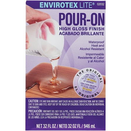 Famowood GLAZE COAT 16 Oz. High Gloss Pour On Finish 5050060