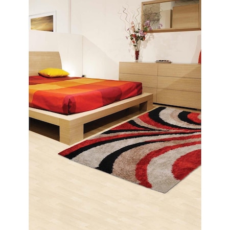 Glitzy Rugs <p>This mind blowing multicolored contemporary shag area rug will match well with the theme of your UBSK00028T0000A4