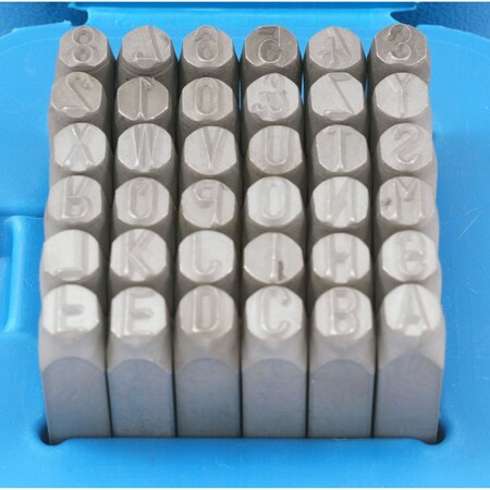 Pro-Series Pro-Series 1/8 Number & Letter Stamp Set 0-9 And A-Z 8016-0012