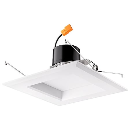 Elco Lighting 6in LED Shallow Baffle Inserts, 5-CCT Switch, 700lm, White EL662CT5W