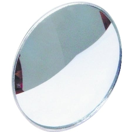 Us Hardware Convex Driving Mirror, Round, Metal Frame RV-609C