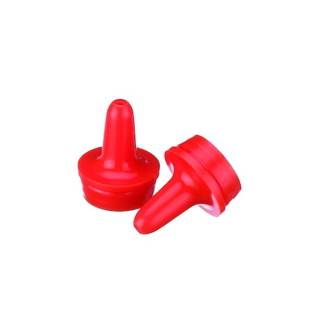 Wheaton ExtControlled Dropper Tip, 20mm, Or, PK 100 242433