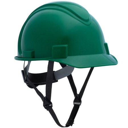 North Short Brim, Type I Non-Vented, Hard Hat w/HDPE Shell, 4-Point Textile Suspension, Wheel Ratchet Adjustm NSB20004