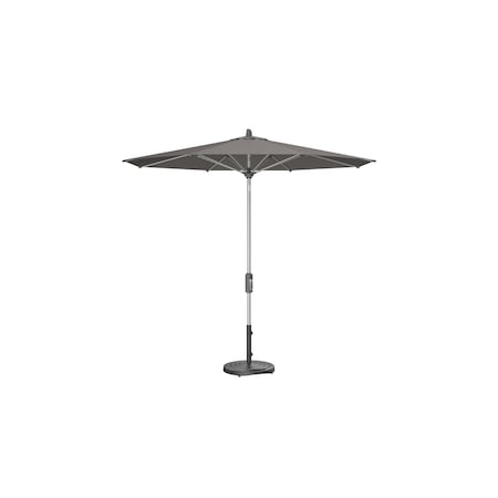 Treasure Garden 9 ft Patio Umbella, aluminum, fiberglass ribs, outdoor, Beacon Ash UM840-SS 6457 Beacon Ash