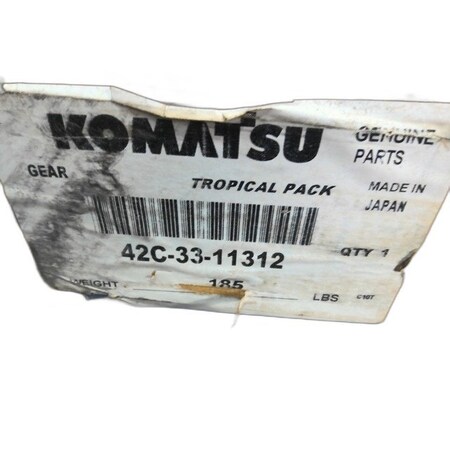 Komatsu GEAR, KOMATSU OEM 42C-33-11312 42C-33-11312