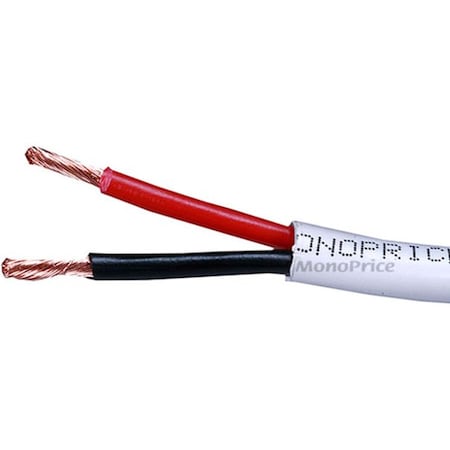 Monoprice Speaker Wire 16AWG Cl2 2 Conductor, 500ft 3846