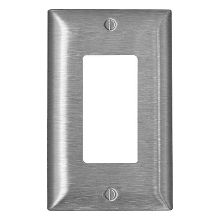 Leviton WallPlate, Decorator-Rocker, SS SLJ82-C