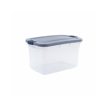 United Solutions 66 qt. Storage Bin, Clear 121538