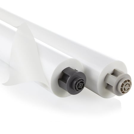 Gbc EZ Load Gray End Cap Laminating Roll Film, Gloss, 25in. x 500ft., 1.5 mil, 2PK 3000004EZ