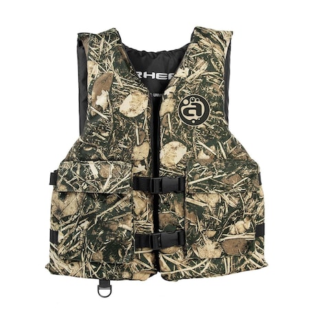 Yukon Sportsman Vest with Pockets, Camo - Super Large 10004-16-A-CM