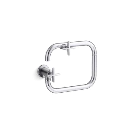 Kohler Billet Wall-mount pot filler 28678-3-CP